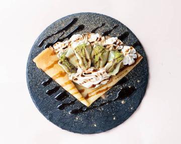 モチモチ抹茶大福クレープ/Chewy Matcha Daifuku Crepe