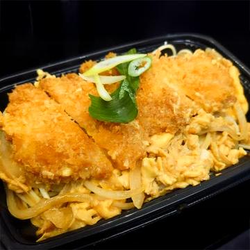 かつ卵とじ(かつ丼の頭)
