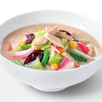 野菜たっぷり食べるスープ