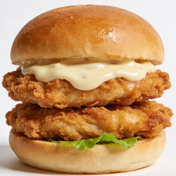 ダブルチキンバーガー