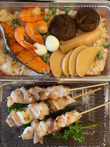 釜飯・焼き鳥セット