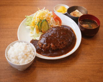 ハンバーグ定食