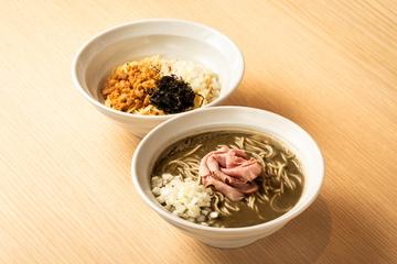 濃厚煮干蕎麦+和え玉セット