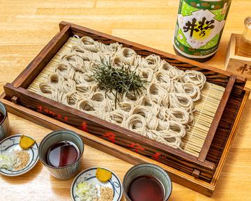 へぎそば3人前 めんつゆ・薬味付き
