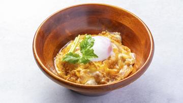 親子丼温玉のせ