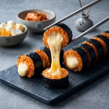 【旨辛】キムチツナチーズキンパ Kimchi Tuna Cheese Gimbap