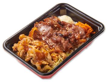 焼肉＆しょうが焼き弁当