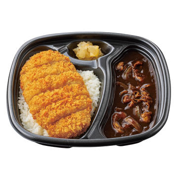 プレミアム牛肉黒カレー(ロースカツ)
