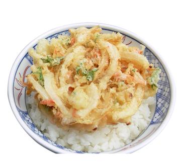 かき揚げ天丼
