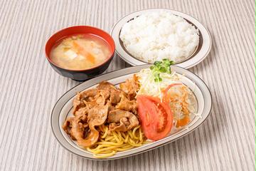 ポーク焼肉定食(並)