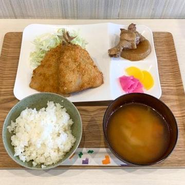 アジフライ定食