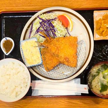 アジフライ定食