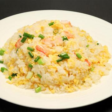 カニネギチャーハン