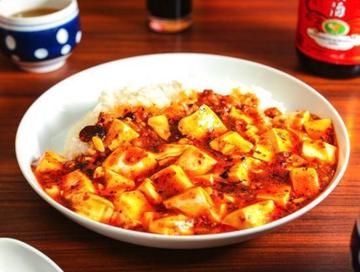 マーボー丼 Mapo Tofu Rice Bowl