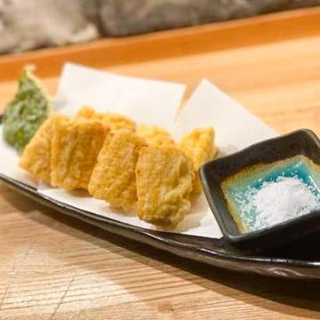 コーンの天ぷら