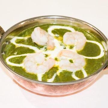 ほうれん草と海老カレー/Sag Prawn/   
