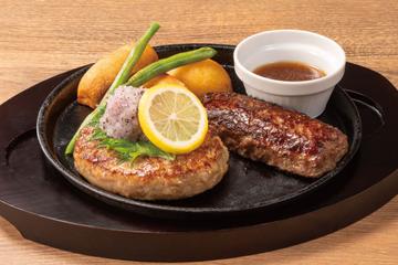 【C5】しそおろしハンバーグ＆BEEFハンバーグステーキ