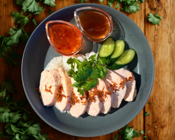 【ヘルシー】しっとりむね肉カオマンガイ Khao Man Gai(Chicken Breast)