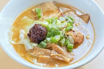 Bセット(からみそラーメン+チャーシュー丼)