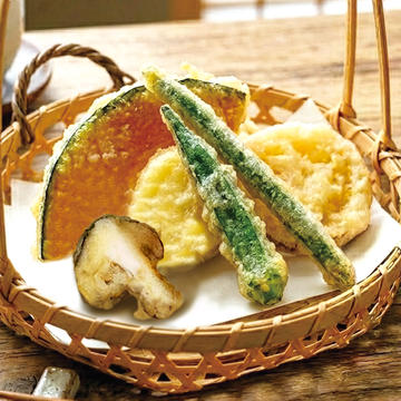 6種の野菜天ぷら 【期間限定特別価格実施中】【深夜】