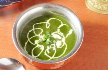 マトンほうれん草カレー Mutton Spinach Curry