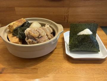 ちまぐー(県産豚)+おにぎり