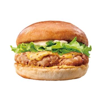 【単品】ハニーマスタードチキンバーガーHoney Mustard Chicken Burger