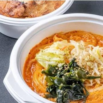 ソウルうどん&ミニ豚丼セット