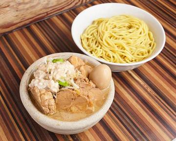 肉増し味玉つけめん大盛