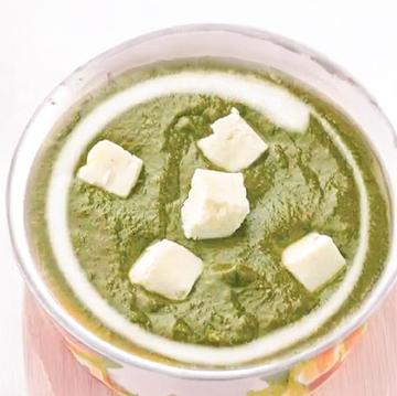 ほうれん草＆インドチーズカレー/ Palak Paneer Curry