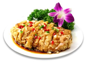 鶏唐揚げ油淋ソース