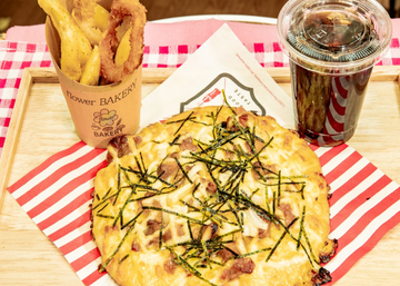 チキン照りマヨピザオニポテセット