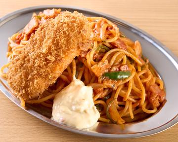 カニクリーム&ナポリタン Crab Creamy Croquette&Napolitan