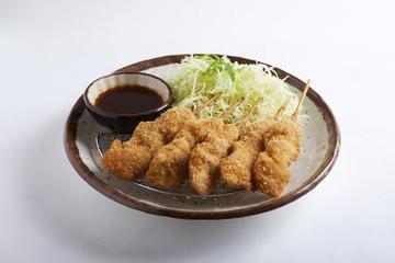 串かつ定食(鶏もも)