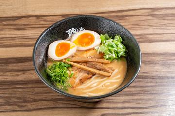 豚骨鰹の煮卵らーめん豚マヨ丼セット