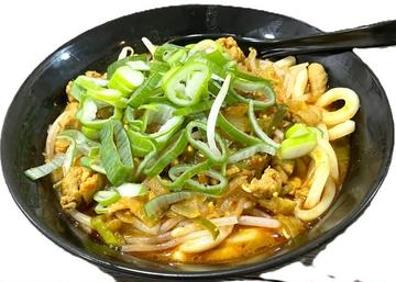 ネギマシカレーうどん