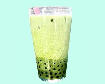 抹茶ミルクタピオカ