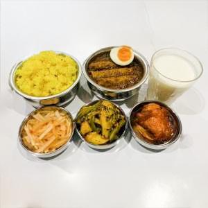 カバブエッグターリー kabab egg thali