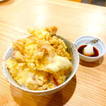 鶏天丼【おろしポン酢】 ご飯大盛り無料！