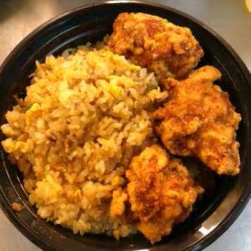 チャーハン唐揚げ丼 大盛