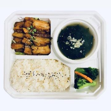 タレ油ポッサム弁当Soy sauce Bossam Bento