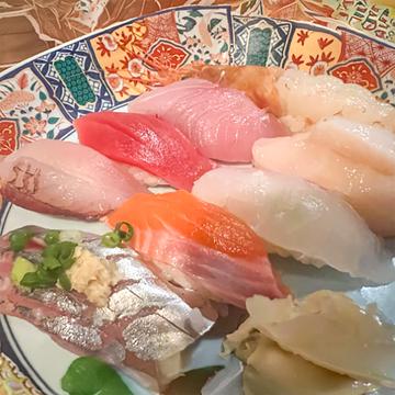 上寿司握り盛り合わせ