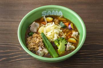 ホルモンチーズ納豆カリー