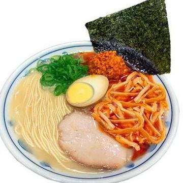 赤いメンマめん Red TONKOTSU Menma Ramen