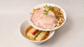 【限定】クリア豚骨野菜らぁ麺
