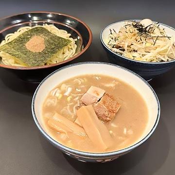 人気No.3つけ麺ネギチャ丼セット
