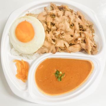 チキンケバブ 弁当 / Chicken Kebab Bento(With curry)