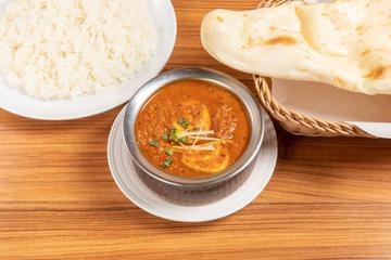 キーマ玉子カレー ランチセット