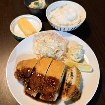 チーズと大葉のハサミかつ