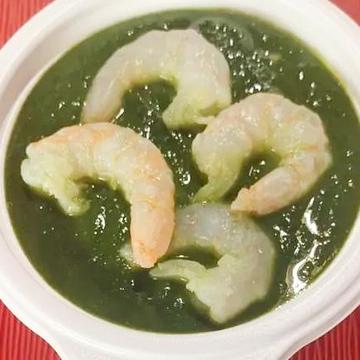 プラウンサグカレー/Prawn Sag Curry